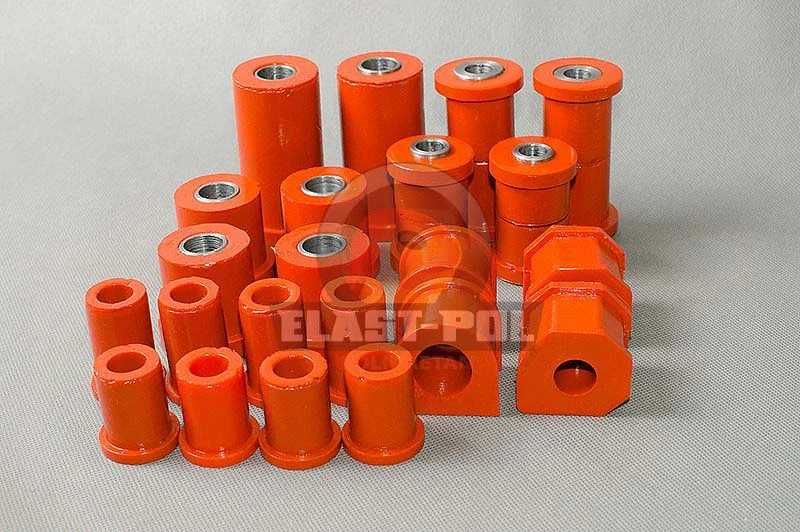 Kit complet bucse Mitsubishi L200 1986-2006 Poliuretan(32mm/35mm/41mm)