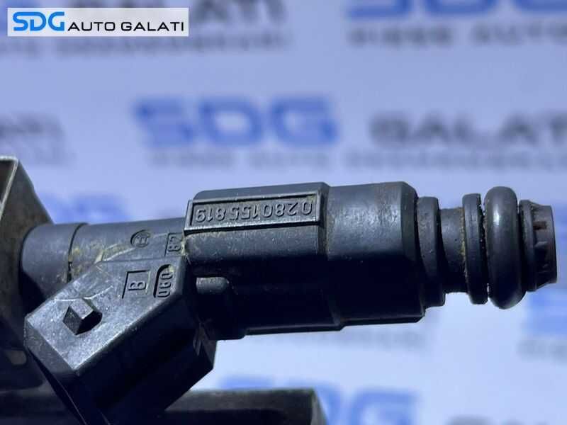 Rampa Presiune Injectie Injectoare cu Injectoare Ford Focus 1 2.0 16V 1998-2005 Cod 988F-9H487-GE 0280155819 988F-DB [D0168]