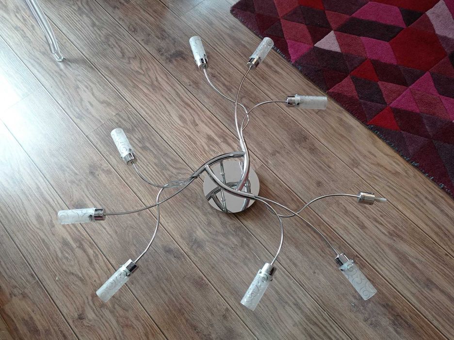 Голям Полилей с 9 лампи Made in Germany