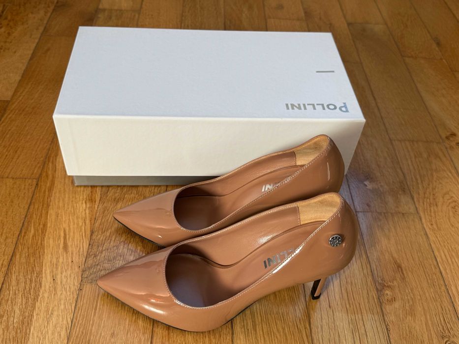 Pantofi Pollini eleganti, nude, marimea 35