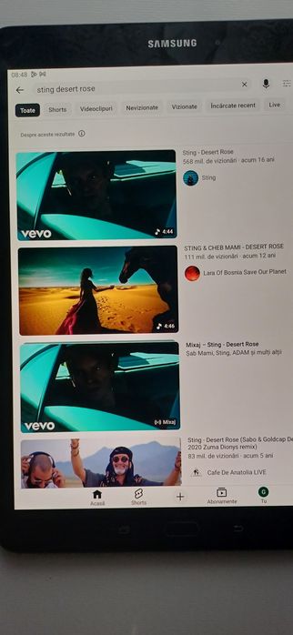 Tableta 8,7 inch samsung S3