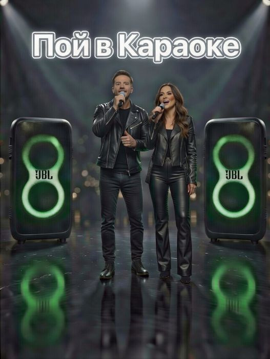Аренда JBL PartyBox320 микрофоны для Караоке
