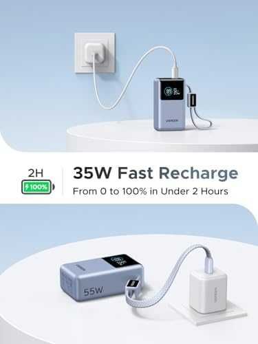 UGREEN Nexode Pro 10000mAh 45W външна батерия със USB-C