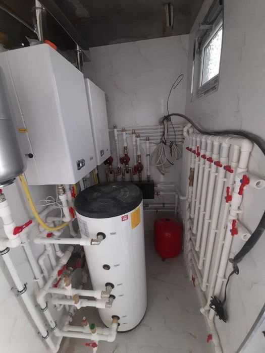 Сантехник монтаж отопления, тёплый пол, установка Двухконтурные котлы