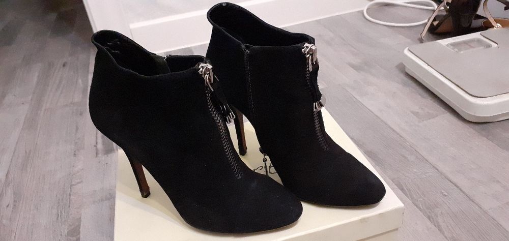 Ботильоны замша, весна-осень