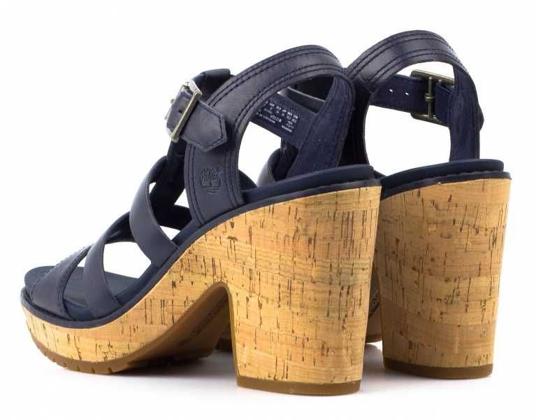 TIMBERLAND № 37 & 39 – Дамски тъмносини сандали ест. кожа нови с кутия