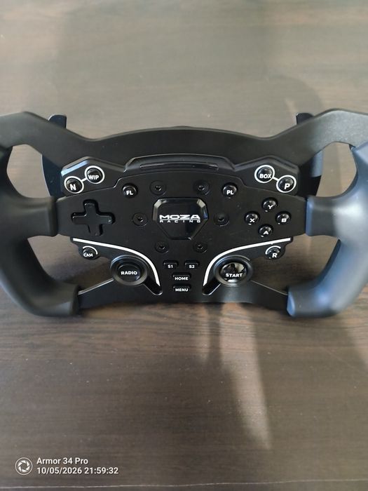 Moza Racing волан + GT волан + Quick Release + аксесоари