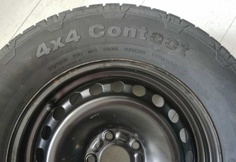 Гума с джанта за джип SUV 4x4 Continental Contact 215/75R16 M+S