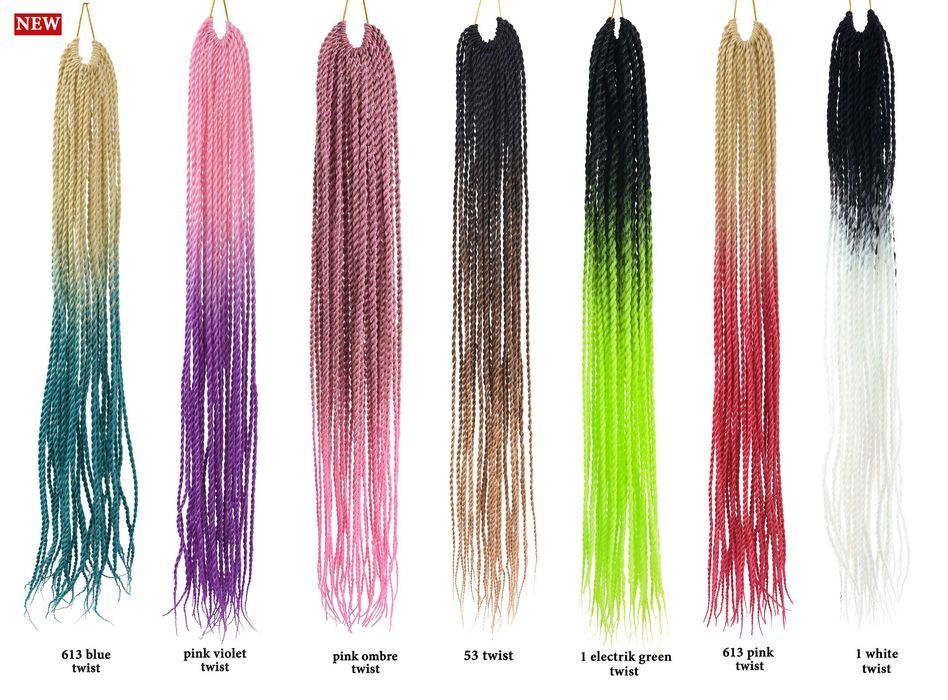 Нови намалени цени на туистъри - 40 цвята!Канекалон, плитки, къдрици!