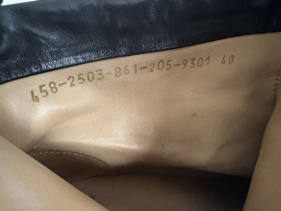 Боти естествена кожа