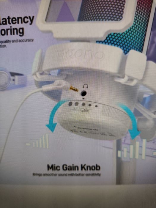 Microfon gaming RGB