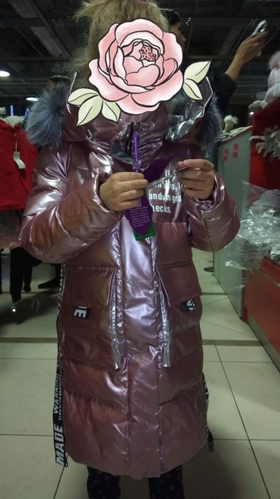 Куртка зимняя 122 размер