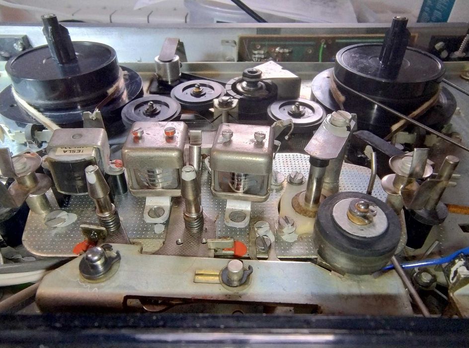 Magnetofon Tesla B115,  s-a facut revizie capitala