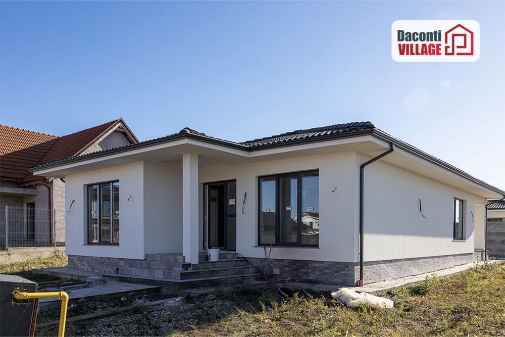 Casa Noua-Oradea-Cheriu-Daconti Village 1-GAZ-Canalizare-SPUMA 15 cm