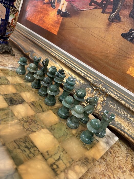 Tabla de sah + piese din onix
