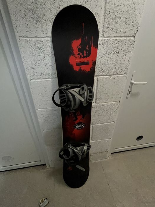 Placa snowboard 156 cm Black Planthers- serie 162 345910