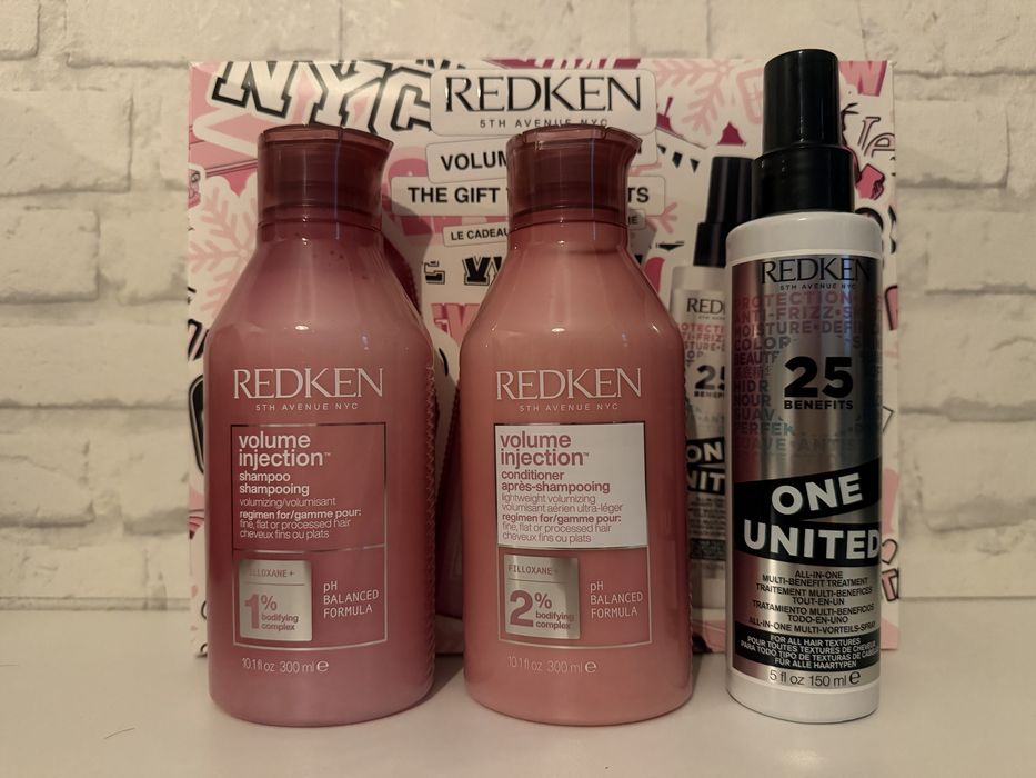 Комплект за обем при фина и тънка коса Redken Volume Injection
