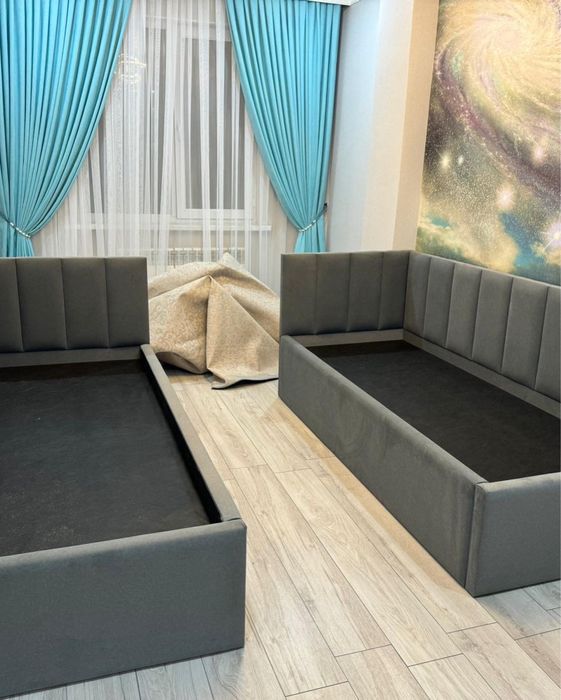 Детская кровать с матрасом в наличии