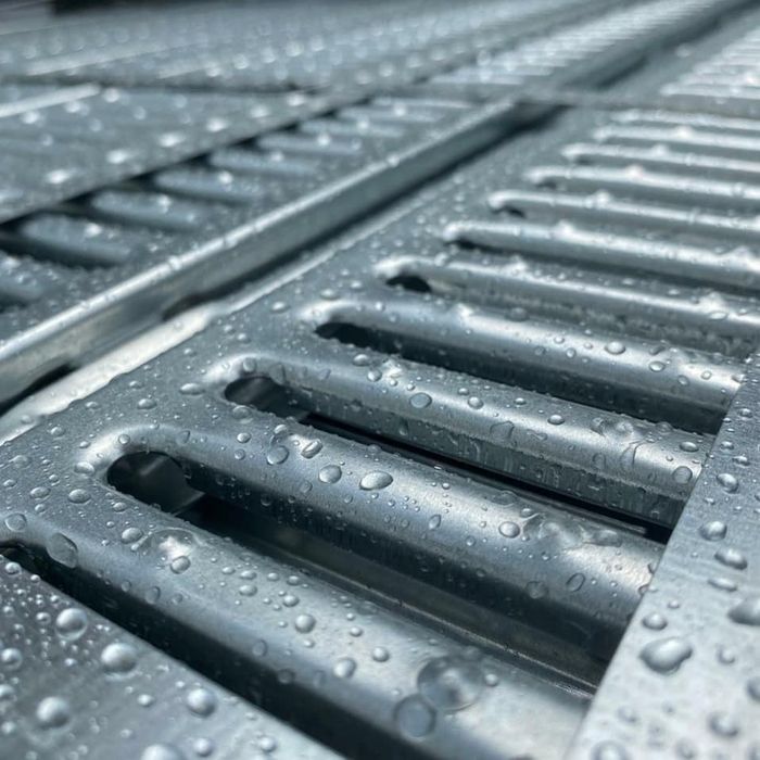 Брусчатка, тратуар плитка ва Топпинг поллар учун дренаж лоток кришка