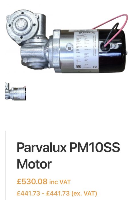 Motor electric cu reductor  24v