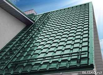 Металлочерепица Каскад • Алматы • Строгий стиль и прочность