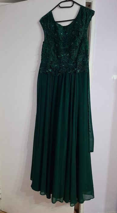 Vand rochie banchet/cocktail, verde smarald