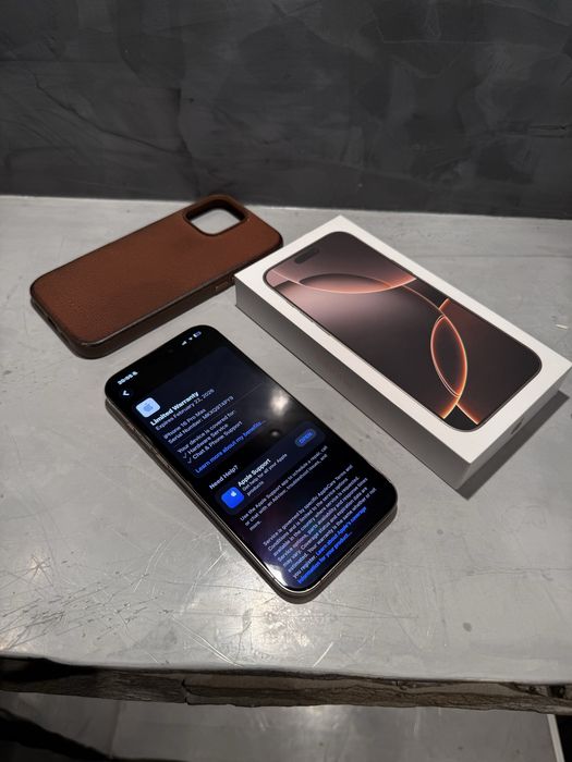 КАТО НОВ Iphone 16 Pro Max + гаранция