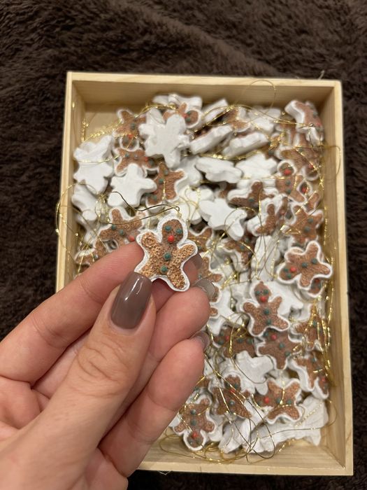 Коледни гипсови фигурки