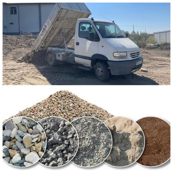 Transport basculabila 3.5 t piatra nisip pamant