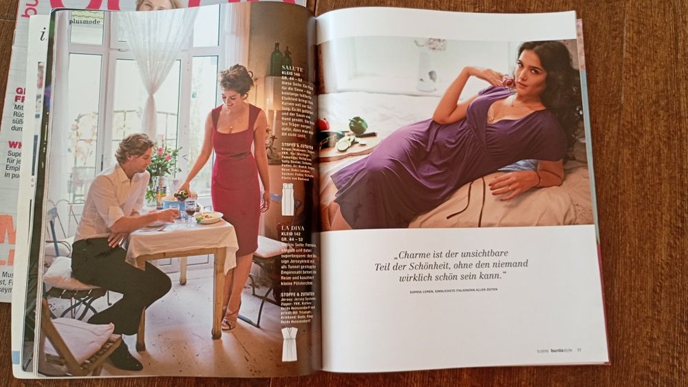 Списания с кройки BURDA/ Boutique