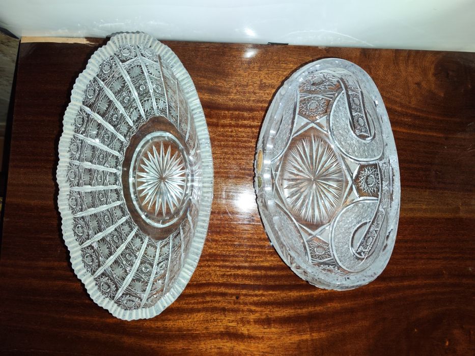 Хрустальные фруктовницы