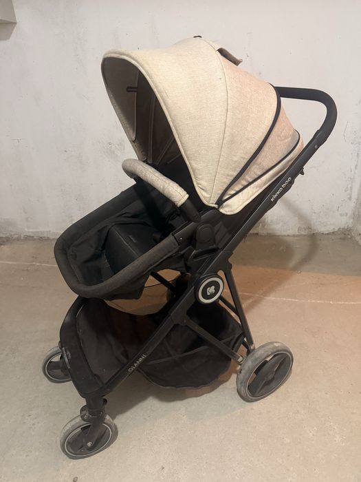 Детска Количка KikkaBoo Gianni 2-в-1 (Бежова)