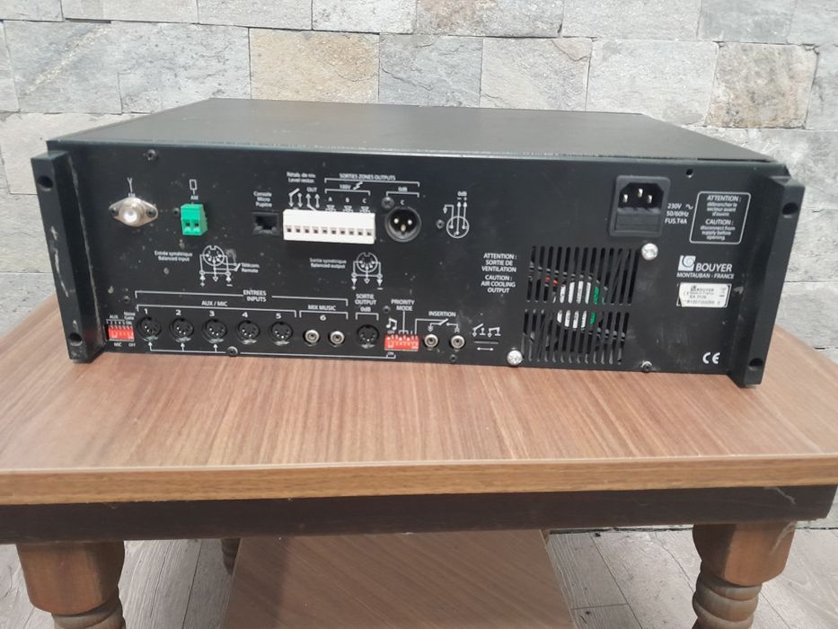 Усилвател с тунер ,CD.  Sd card ,usb  Bouyer