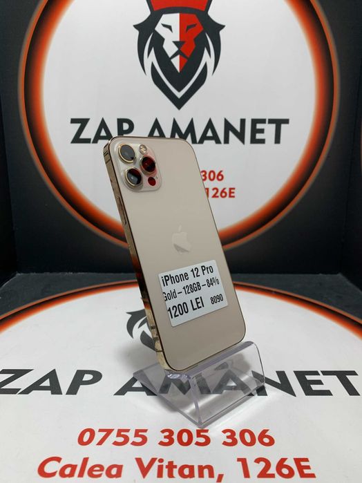 Zap Amanet Vitan - iPhone 12 Pro - Gold - 128GB - 84%