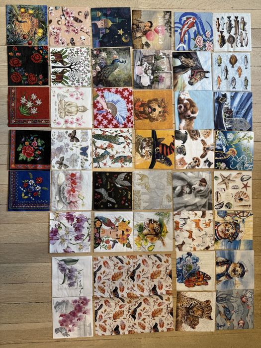 Салфетки за колекция и декупаж. НОВИ МОДЕЛИ