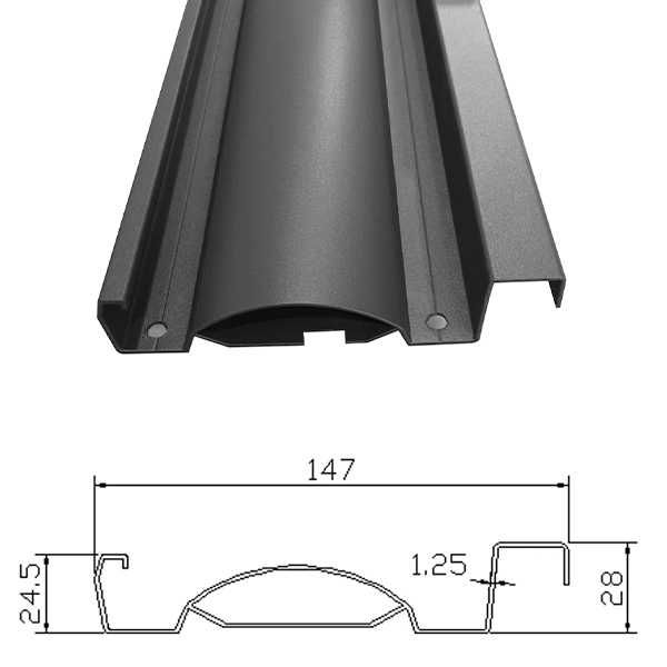 Пергола с двоен ламел 3х3, 3х4, 3х6