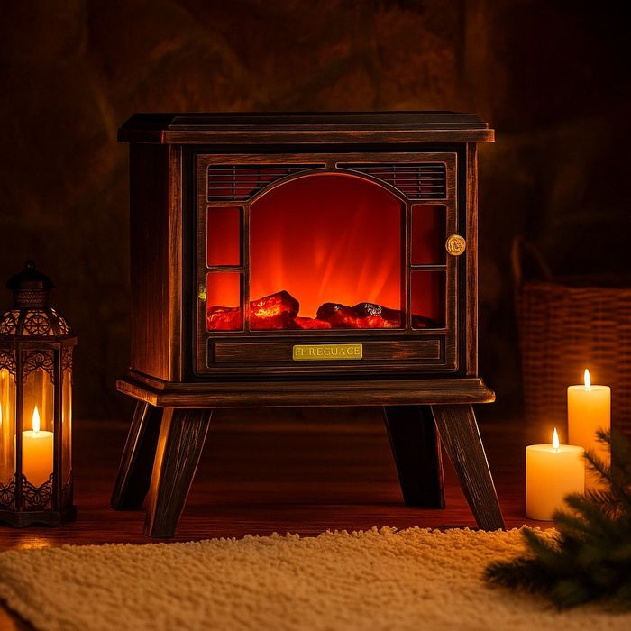 Ретро камина с ефект на пламък – уют и атмосфера навсякъде