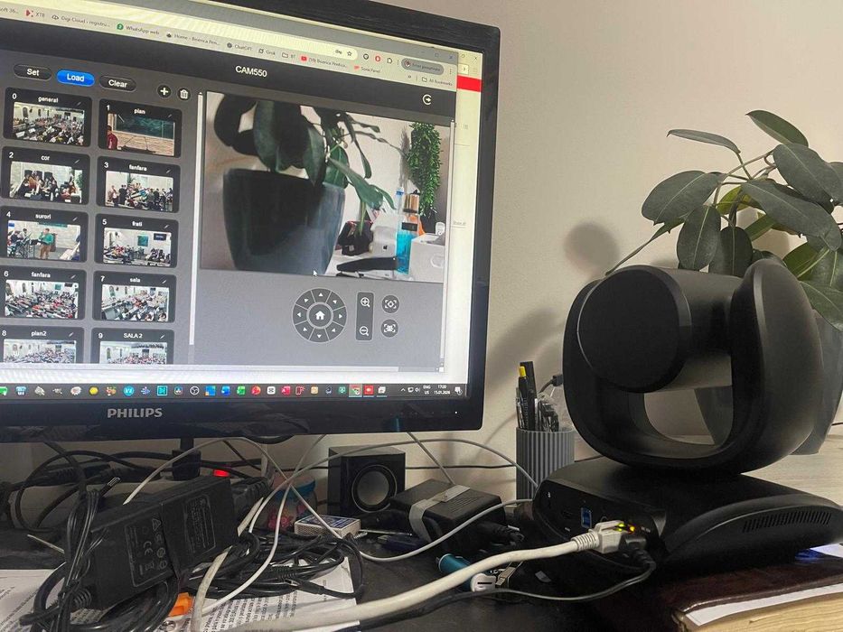 Urgent-Camera profi.videoconferinta 4K Aver CAM550 cu modul AI