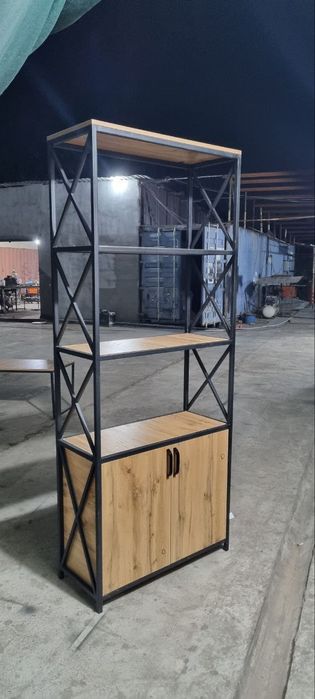 Loft stelajlar  polkalar лофт стелажи  и полки этажирки