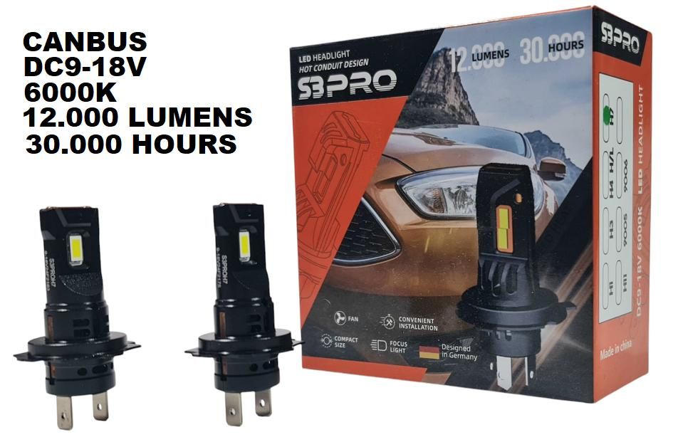 Лед крушки s3 pro LED H7