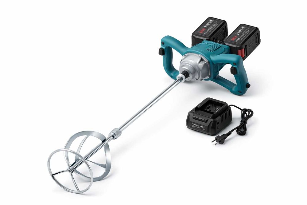 Mixer materiale constructii pe baterii 48V – 6 viteze, puternic