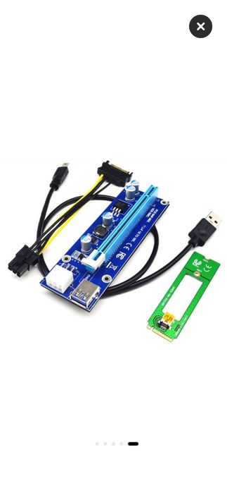 Riser M.2 NGFF la PCI-E 16x