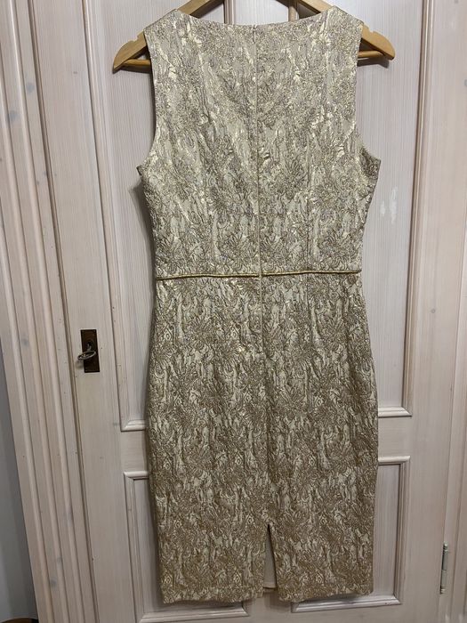 Rochie aurie ocazie Nissa