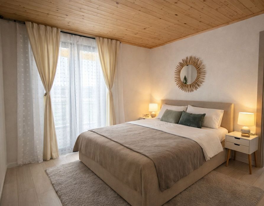 Cabane Tip-A Frame 2/10 persoane Piscină încălzită și ciubăr