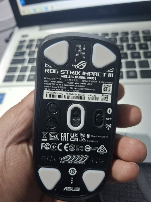 Mouse strix impact 3
