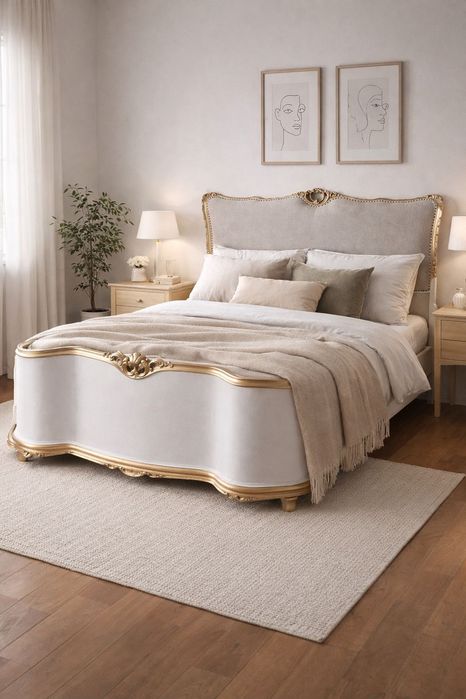 Pat stil baroc matrimonial tapitat