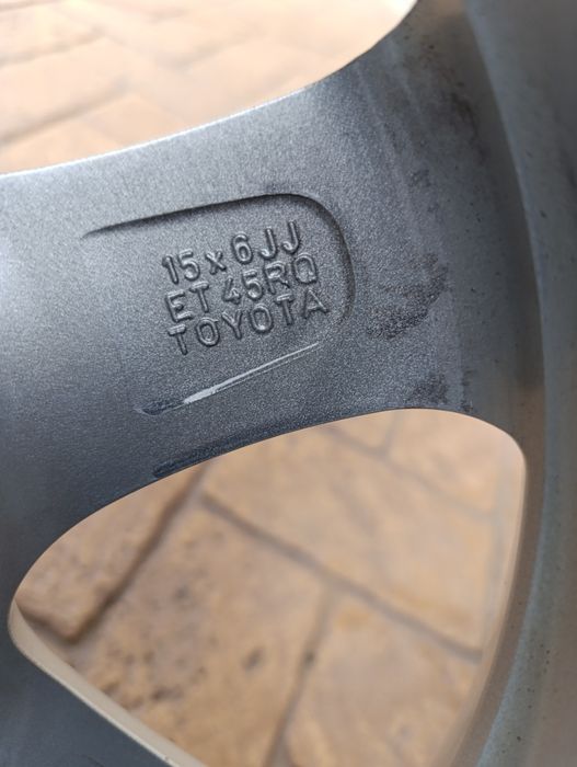 Оригинални джанти за Тойота 4х100 15 цола