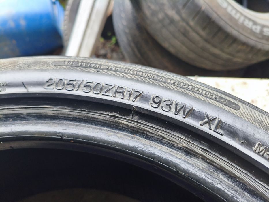 205 50 R17 Пара 2шт. Лето 2021 Год Шины