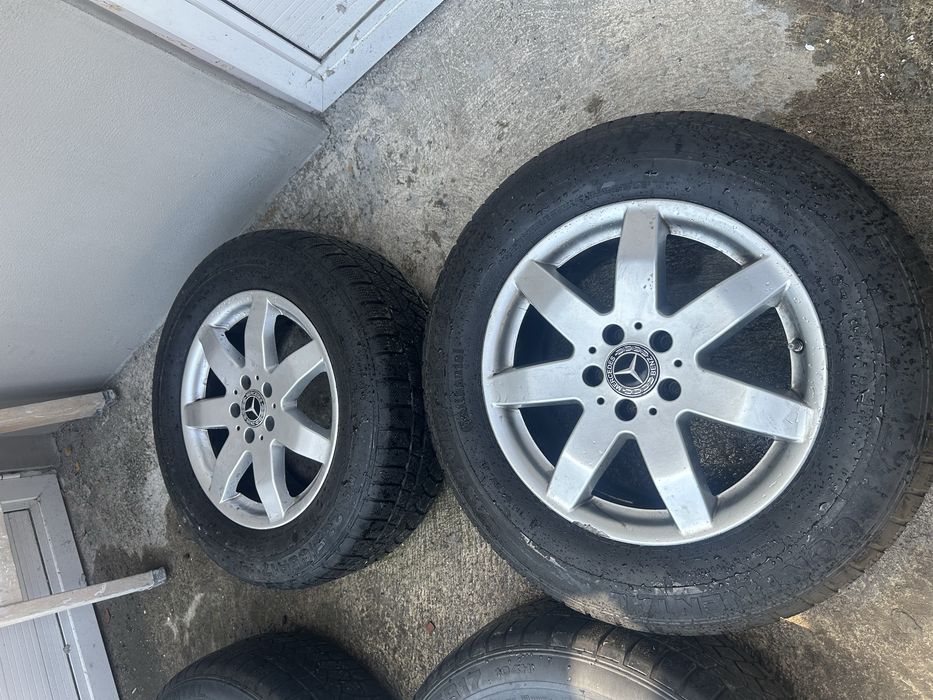 Продавам 17” джанти с гуми за Mercedes ML