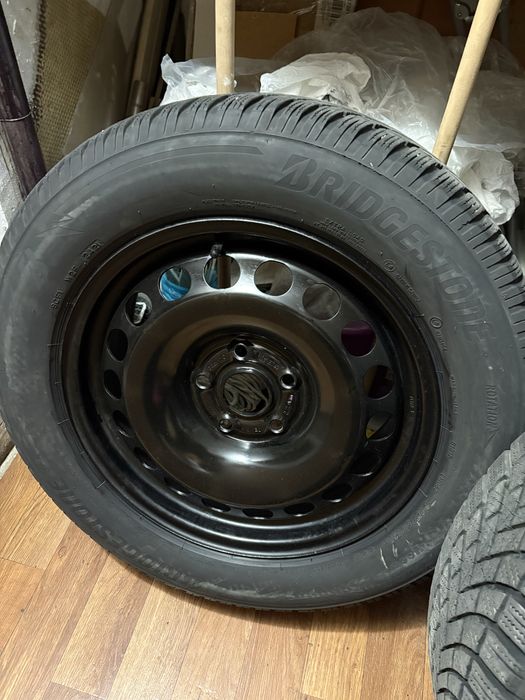 Jante Otel VW Passat Cauciucuri Iarna Bridgestone 215/60/16